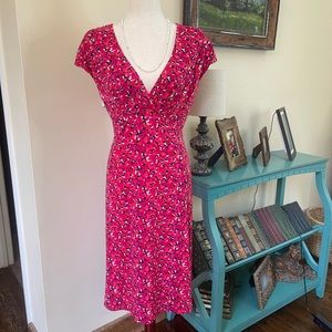 Jones New York Multi-Print Dress Size 16